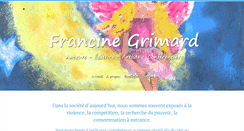 Desktop Screenshot of francinegrimard.com